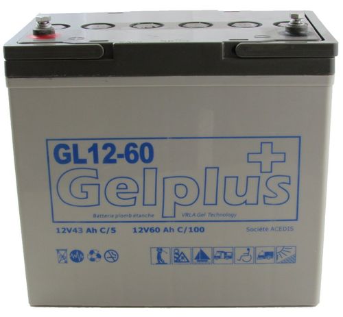 Gel GL12-60 - 12 V - 55 Ah
