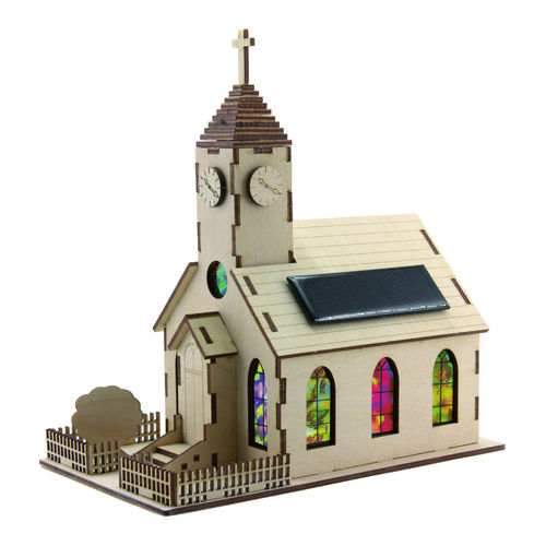 Kit église solaire en bois