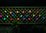 Guirlande solaire ampoule fête 20 leds, couleur changeante