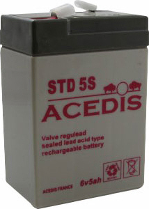 Acedis STD5S - 6 V - 5 Ah