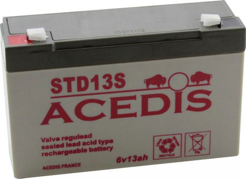 Acedis STD13S - 6 V - 13 Ah