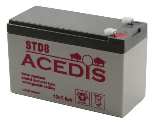 Acedis STD8 - 12 V - 7,6 Ah