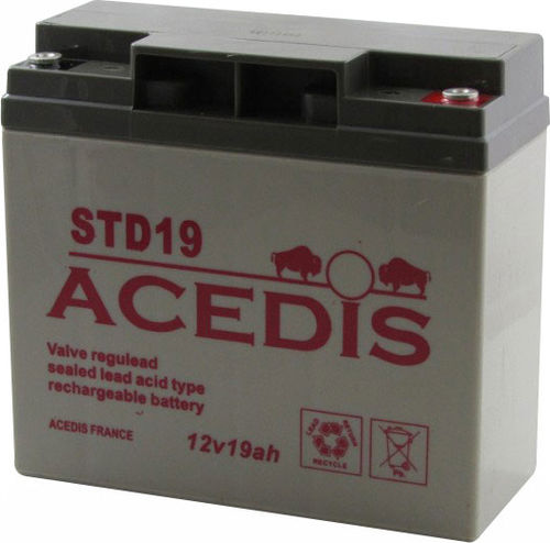Acedis STD19 - 12 V - 18,5 Ah