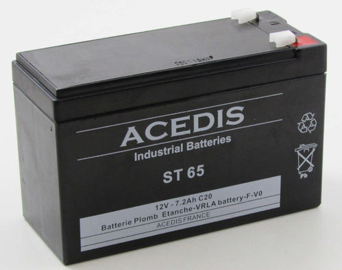 Acedis ST65 - 12 V - 7,2 Ah