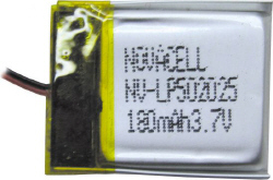 Accu Lithium Polymère 180 mAh - 3,7 V