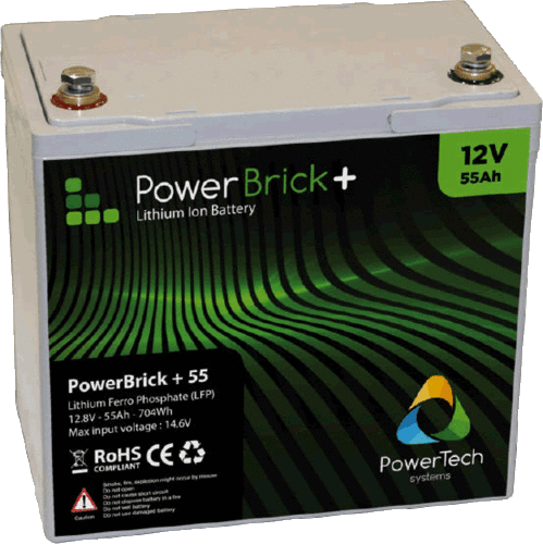PowerBrick+ 12V-55Ah