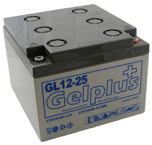 Gel GL12-25 - 12 V - 26 Ah