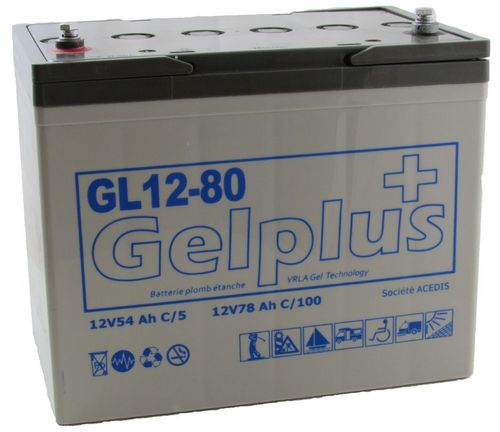 Gel GL12-80 - 12 V - 70 Ah