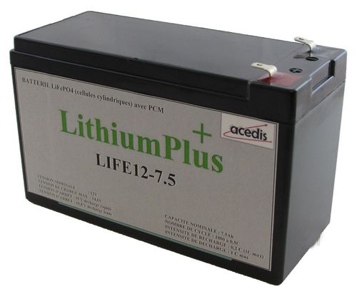 Lithium+ 7,5 Ah - 12 V