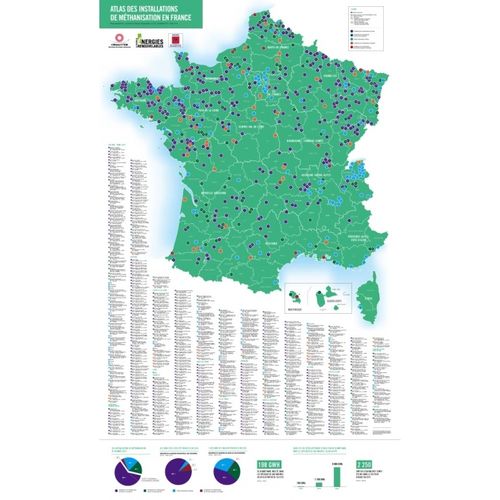 Poster 2017 - Atlas des installations de méthanisation en France