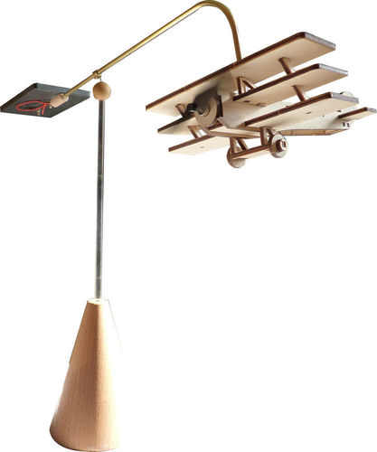 Kit avion solaire tournant en bois