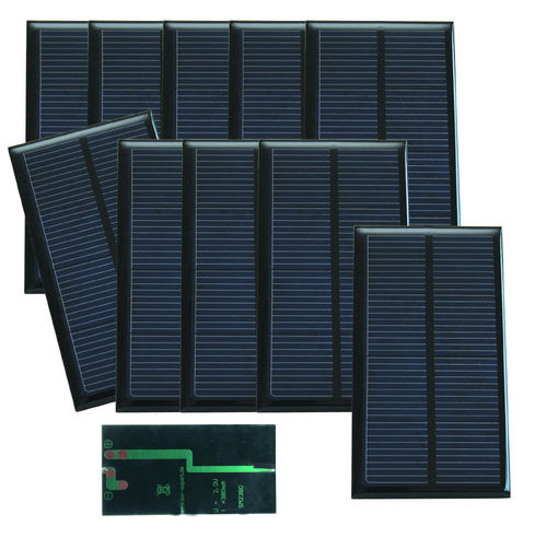 Lot de 10 cellules solaires 2 V - 380 mA