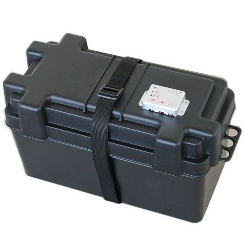 Coffre batterie Snap-Top + régulateur de charge Phocos 10A