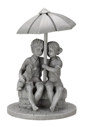 Statue de remplacement pour fontaine parapluie