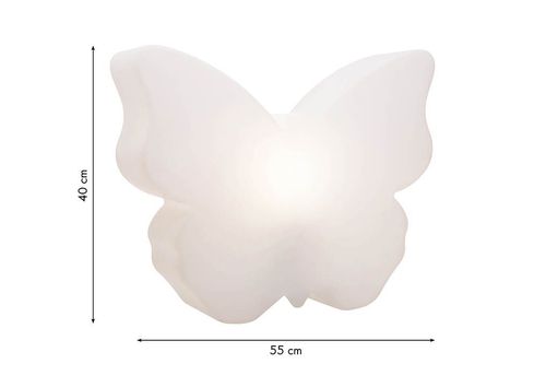 Papillon lumineux 40 cm