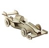 Puzzle 3D en bois voitures de course