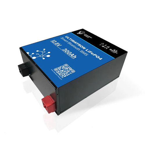 Ultimatron Batterie Lithium 12.8V 300Ah LiFePO4 Smart BMS avec Bluetooth